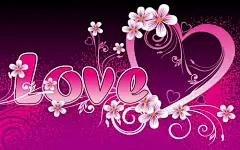 LOVE心形壁纸图片