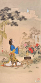 《十八描》第49集著名国画家、连环画家——项维仁和他的工笔重彩仕女画（下）