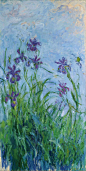Lilac Irises, 1914-17 淘宝：名画资源店