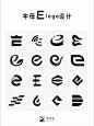 500个E字母的创意logo - 小红书