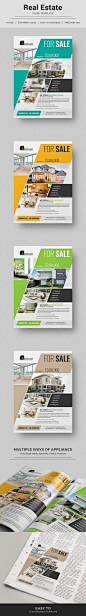 Real Estate Flyer Template PSD. Download here: https://graphicriver.net/item/real-estate-flyer/17495508?ref=ksioks
