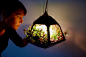 Vicky Pendant Lamp Terrarium Shines a Light on Indoor Gardening