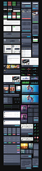 UI Kit Dark [Free]
