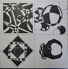 针管笔-花瓣网|陪你做生活的设计师 | 装饰画点线面平面构成