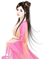 手绘古风美女插画赏析（第一篇）