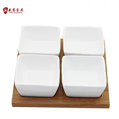 时尚欧式味碟四件套 三件套厨具  调味碟 果盘