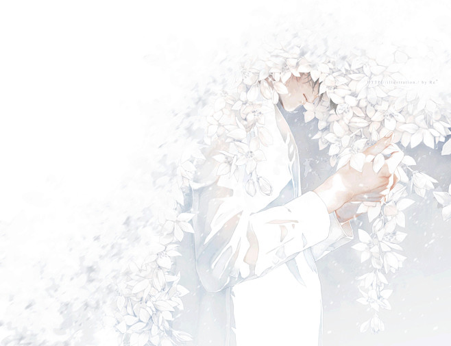 光の下で/Re°のイラスト