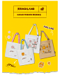 KAKAO FRIENDS×另物KOILAND联名系列帆布包卡通简约可爱大容量-tmall.com天猫