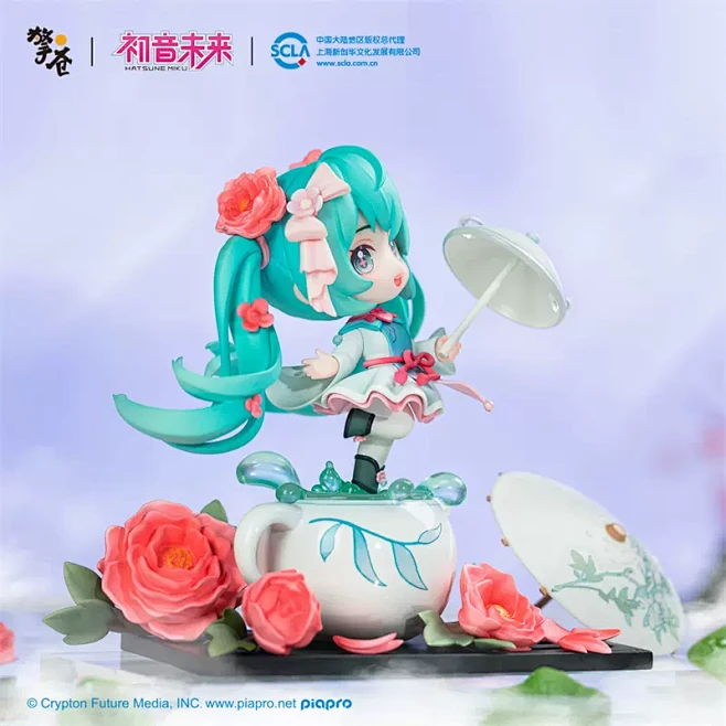 初音未来 擎苍 初音未来花织雨润 Q版手...