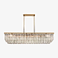 Pentagon Rectangular Chandelier | Ceiling Lights | Bella Figura | The World's Most Beautiful Lighting