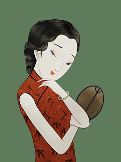 向英神采飞扬采集到民族手绘