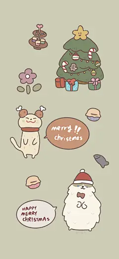 卡通 手机壁纸 动物餐厅 cr:新酱兔