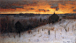 乔治·英尼斯 George Inness (1825.5.1 -1894.8.3）是19世纪美国著名风景画家