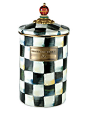 MacKenzie-Childs - Courtly Check Enamelware Canister