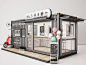 工业LOFT咖啡店3D模型
