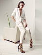 Andreea Diaconu for Giuseppe Zanotti Campaign FW 2014-15