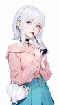 #AI img2img test - k-007的插画