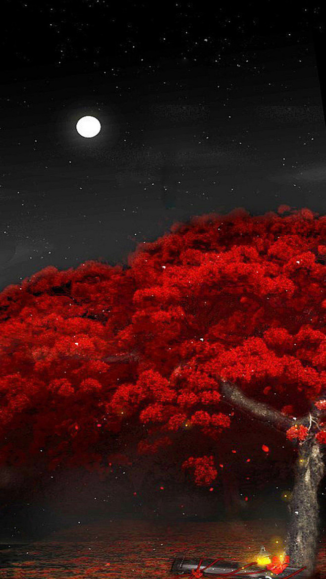 古风卡通h5背景素材