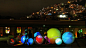 ART RUA 2013/ BOLHAS- VideoMapping Installation/ RJ : BOLHAS/ BUBBLES  is an installation that combines scenography and video projection at ArtRua- festival of Urban Art. 