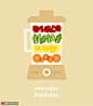 鲜榨蔬果新鲜果汁健康生活美食插画食品插画素材下载-优图网-UPPSD