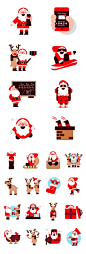 Coca-Cola Xmas Stickers on Behance: 