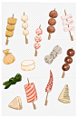 手绘插画美食关东煮免扣元素-众图网