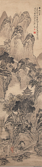 沈周——《华嶽仙掌图立轴》欣赏  |  
沈周(1427～1509)明代杰出书画家,"吴门四家"之首。字启南，号石田、白石翁、玉田生、有居竹居主人等。长洲 (今江苏苏州)人。是明代中期文人画“吴派”的开创者，与文徵明、唐寅、仇英合称“明四家”。擅画山水，中年后风格沉着浑厚。亦作细笔，人称“细沈”。兼工花鸟、人物。