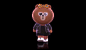 BROWN PIC | GIFs, pics and wallpapers by LINE friends : choco,fabulous,gif