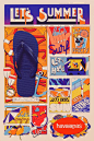 "LET´S SUMMER" 2019, IT'S ALWAYS SUMMER IF YOU WEAR A PAIR OF HAVAIANAS on Inspirationde