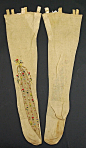Stockings  Date: 19th century Culture: French
