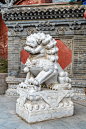 狮子,石材,瓷器,远古的,传统,魔法符咒,垂直画幅,古代,图像,无人