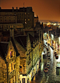 Night Lights, Edinburgh, Scotland
photo via tlc.