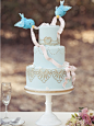 各有创意的婚礼蛋糕装饰，漂亮的动物人偶装饰很有童趣 - 各有创意的婚礼蛋糕装饰，漂亮的动物人偶装饰很有童趣婚纱照欣赏