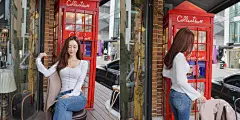 ▼SonYounJu▲170927图片_BP更新(甜酸玫瑰果糖色休闲皮带风衣)_看图_孙允珠吧_百度贴吧