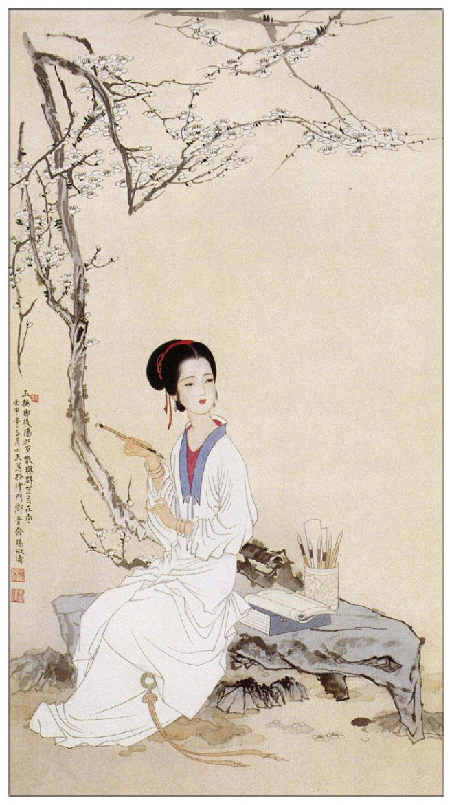 杨淑涛工笔仕女画采撷