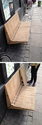 Experimental urban seating in Copenhagen. Click image for link to source and visit the slowottawa.ca boards >> https://www.pinterest.com/slowottawa/: 