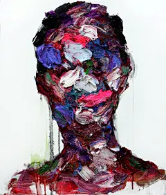 韩国艺术家KwangHo Shin油画作品欣赏#采集大赛##创意##插画设计#