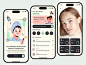 Beauty AI UI/UX Mobile Apps by Ailsa Salsabila for Orenji Studio on Dribbble
