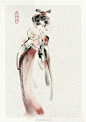 水墨人物图谱~ by@东城张三爷

#水墨##古风##插画#