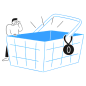 空购物车 1 插图 - 免费透明 PNG，SVG。无需注册。