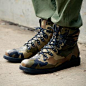 izzue × Palladium联名tactical boots靴款