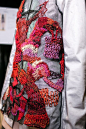 Backstage at Maison Martin Margiela's Autumn-Winter 2013 women's fashion show © Audoin Desforges