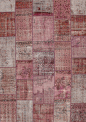Sartori Karma Patch Area Rug, Lilac, Pink and Purple, 6.96'x9.84' - Contemporary - Area Rugs - by Sartori Rugs