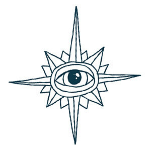 眼睛图腾独家创意纹身贴这样一只眼神秘宗教异端邪说贴上可以持续至少