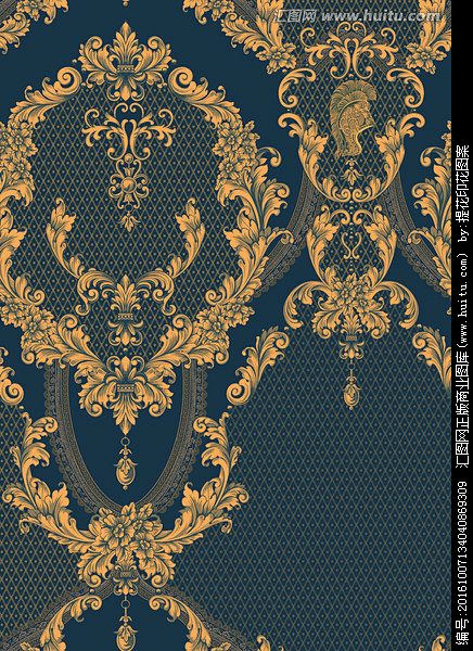 卷草纹样欧式纹样纹样