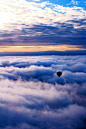 Between Cloud Layers, San Diego, California