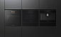 This built-in oven package combines oven, speed oven, coffee machine, and drawers, which are necessary and basic elements in a premium kitchen. To create a simple exterior that matches well with the surrounding kitchen furniture, LG got rid of the handle 