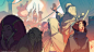 Tellurion 142, Matt Rhodes : Tellurion is an ongoing personal project, a visual story, created and released sequentially. If you'd like to read the story-thus-far, start here: http://tellurion.ca/