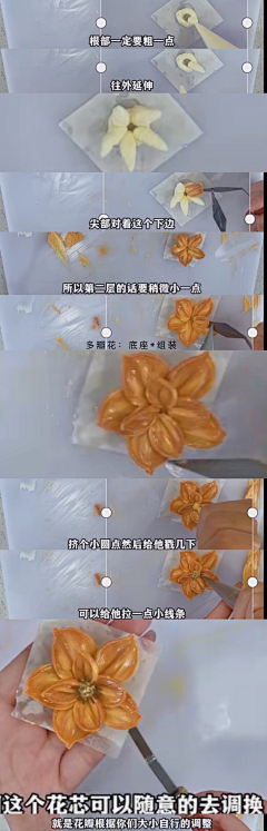 喵(=^･ｪ･^=)~采集到笔记 韩式裱花