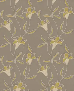 北欧印象系列浅棕色百合超高清墙纸壁纸贴图@北坤人素材